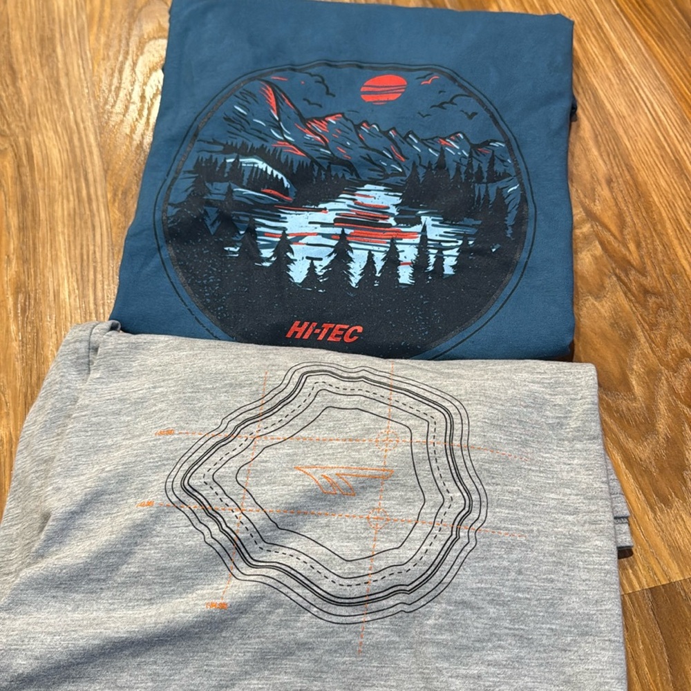 Hi-Tec men boys medium t shirt short sleeve men’s T sleeve bundle top 2